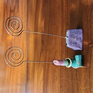 Cute Picture or note holders